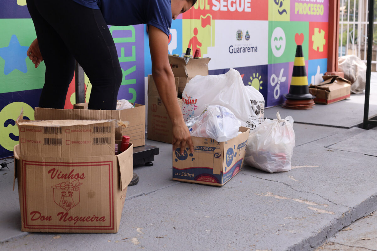 “Seus Recicláveis Valem Uma Cesta Básica”