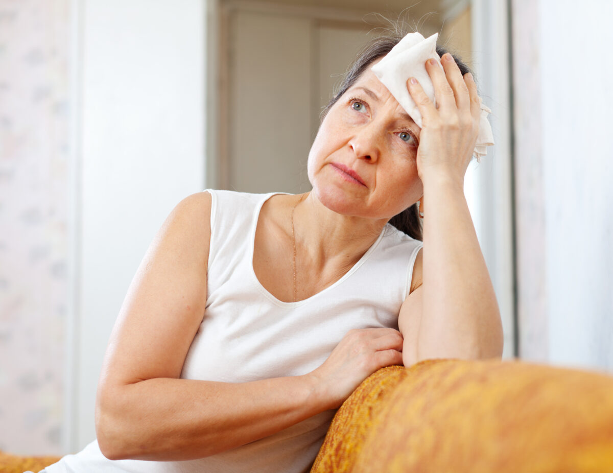 Sintomas da menopausa - fogacho