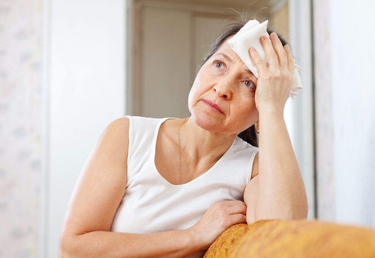 Sintomas da menopausa - fogacho