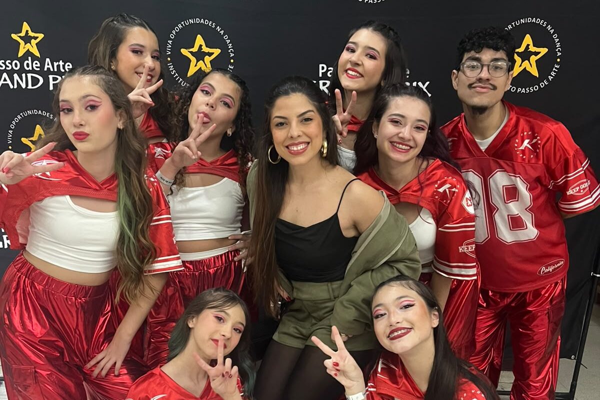 Alunas de Danças Urbanas do Ballet Danielle Bittencourt