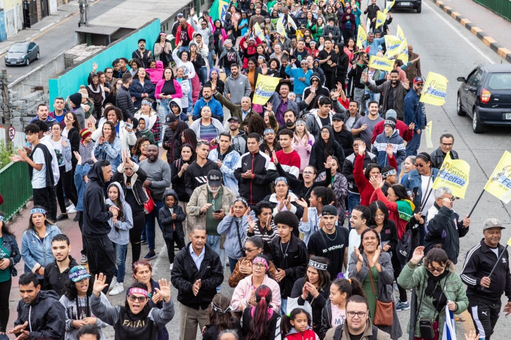 Marcha para Jesus em Ferraz de Vasconcelos