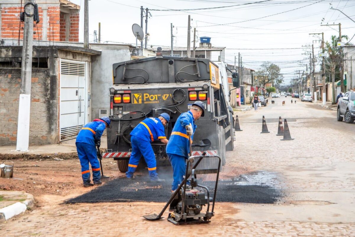 pavimentação em jundiapeba