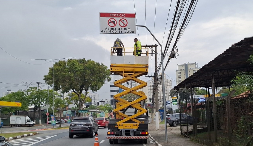 Restrição para caminhões