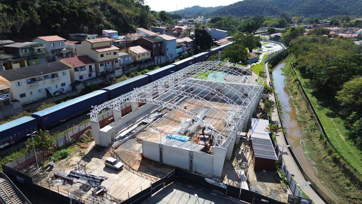 Obra Ginásio Nogueira - Guararema - Crédito foto Comunicação PMG (3)
