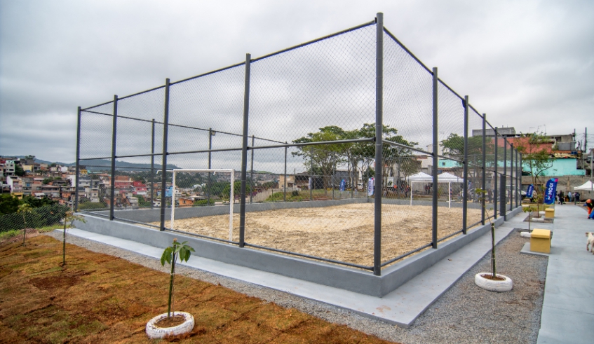 Novo espaço de lazer no Jardim Margarida