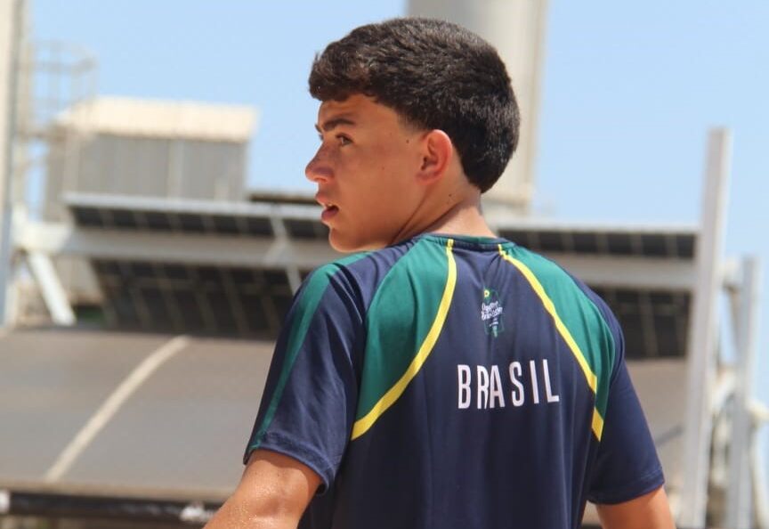 atleta mogiano Caio Fernandes