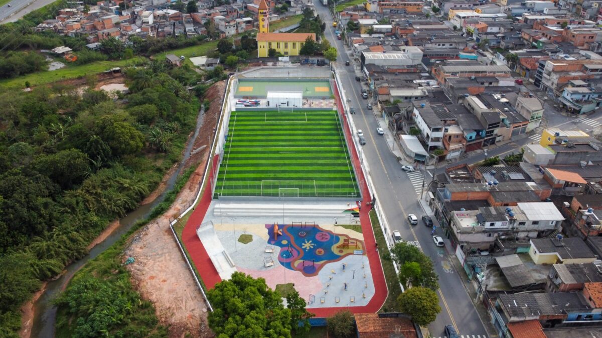 Itaquá inaugura área de lazer no Jardim Maragogipe