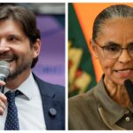 André do Prado e Marina Silva