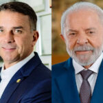 Flavio Bolsonaro e Lula
